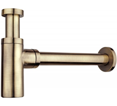 Сифон круглый БРОНЗА (20/шт) A9010 bronze KERN