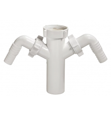 Патрубок с двумя носиками  ОРИО А-4176 (110/шт)