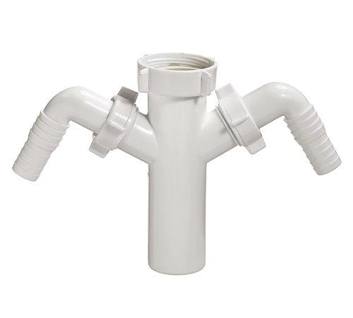 Патрубок с двумя носиками  ОРИО А-4176 (110/шт)