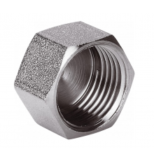 Заглушка...  резбовая с прокладкой    3/4 вр __никел.(220/10) TIM