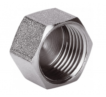 Заглушка...  резбовая с прокладкой  1" вр __никел.(140/10) TIM