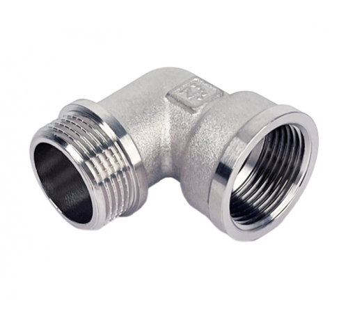 Уголок ..  .1 1/4" НР/ВР   никель ZEISSLER  (22/2)