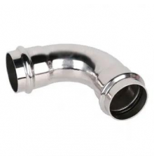 Двухраструбный пресс-угольник из нержавеющей стали 90° 22*22mm (60/5) Zeissler