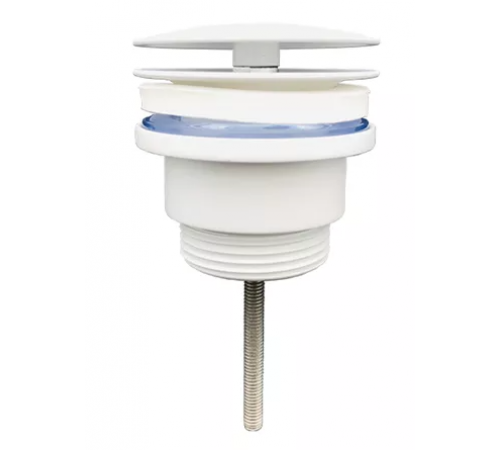 Донный клапан для раковины  универс. A-9091 white Kern  Matt White  (50/ШТ)