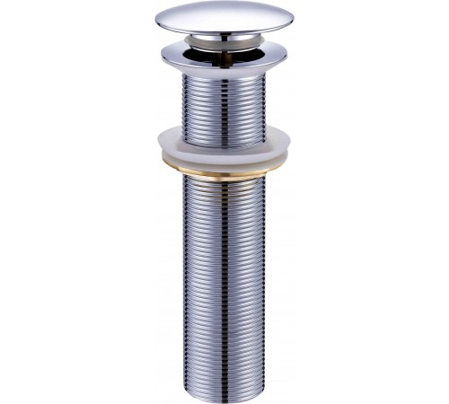 Донный клапан 32 для раковины  ДЛИННЫЙ  9153CR без перелива  Kern Chrome (50/шт)