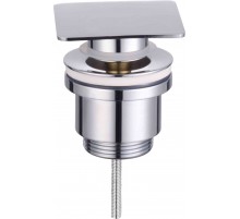 Донный клапан для раковины универс квадр Kern A-2094 Chrome(50/шт)