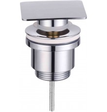 Донный клапан для раковины универс квадр Kern A-2094 Chrome(50/шт)
