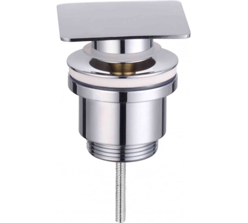 Донный клапан для раковины универс квадр Kern A-2094 Chrome(50/шт)