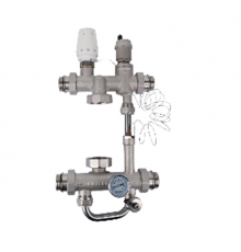 Узел -Насосно- смесительный для теплого пола 11/2, 130 mm (без насоса) ( 2/1 )  ТИМ