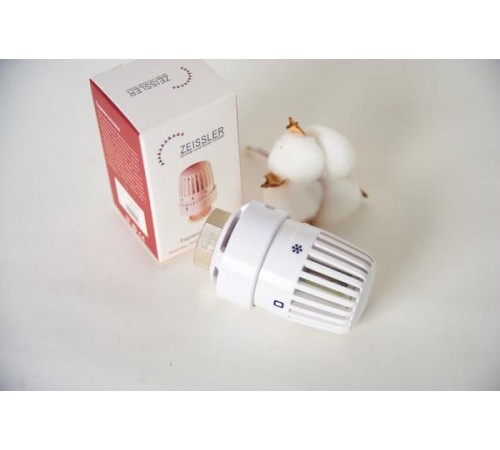 Термоголовка белый пласт.  гайка (100/шт) ТИМ