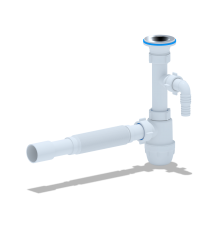 Сифон Ани 1 1/4 х 32  Юнг с носиком с г/т 32*32/40 BM1315 Ани (15/шт)