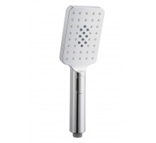 Лейка для душа 3 режима кнопач. квадрат. Kern H11013 (40/шт)6011 Chrome