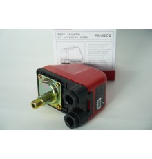 Реле сух хода 1/4 TIM (50/шт) с кнопкой  внеш.резьба