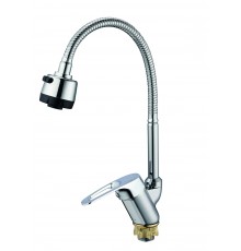 Смеситель для кухни пруж. на гайке KAK4-B043 Solone (10/шт)