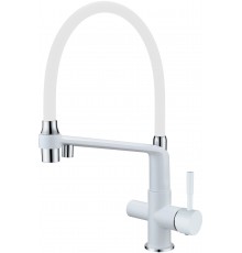 Смеситель для кухни 2094 WHITE  Kern (6/шт)