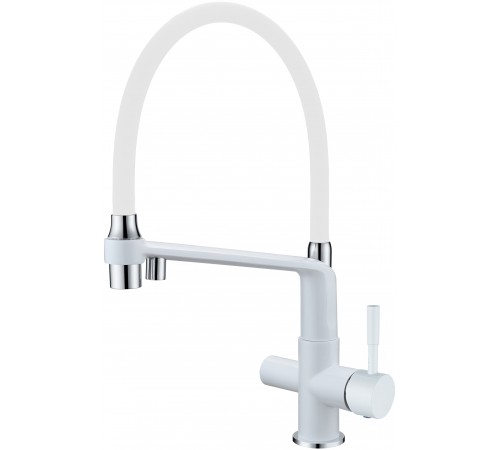 Смеситель для кухни 2094 WHITE  Kern (6/шт)