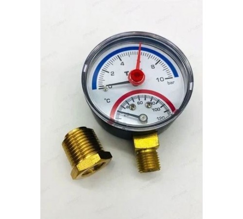Термоман. рад 63 мм  на 10 бар 0-120 С