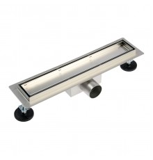 Трап-лоток  с решеткой под кладку плитки 400 сухой ход Тим (4/1)