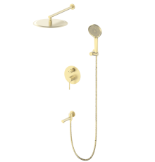 Душевая система (скрытый) 7049 mat gold KERN (6/шт)