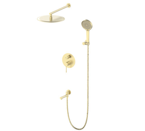 Душевая система (скрытый) 7049 mat gold KERN (6/шт)