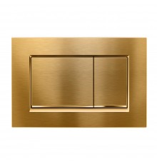 Кнопка смыва Kern для инсталляции  (квадрат.) брошир. золото