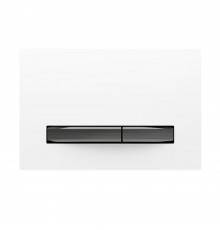 Кнопка смыва Kern для инсталляции  (квадрат,стекло) оруж. сталь