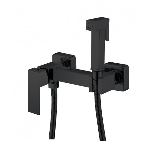 Смеситель для биде с держ. квад 4035  Black KERN (6шт)