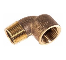 Уголок.  3/4 ВР-НР Viega  бронза