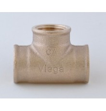 Тройник  1/2 Вн-Вн-Bн  Viega  бронза