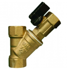 Фильтр косой с мини краном 1/2" ТИМ (36/6)