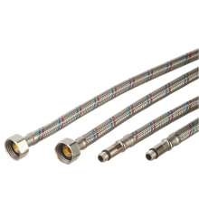 Подводка для смесителя М10(8+10 СМ) 1/2-0,4м удлиненный штуцер (125/5) Тим