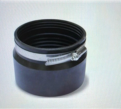 Переход с чугунной трубы на пластик ф 50  ABA SYSTEM  (12/шт)