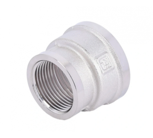 Муфта (е) 1/2 х 3/4 ВР   никель ZEISSLER  (140/10)