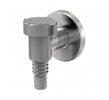 Обратный клапан для стир. машины хром Алкапласт (100/шт)