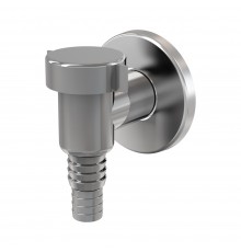 Обратный клапан для стир. машины хром Алкапласт (100/шт)