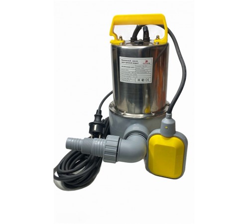 Фекальный насос.. 550 Вт AM-WPD550SP-05GT (Корпус нерж.сталь/пластик)  ТИМ