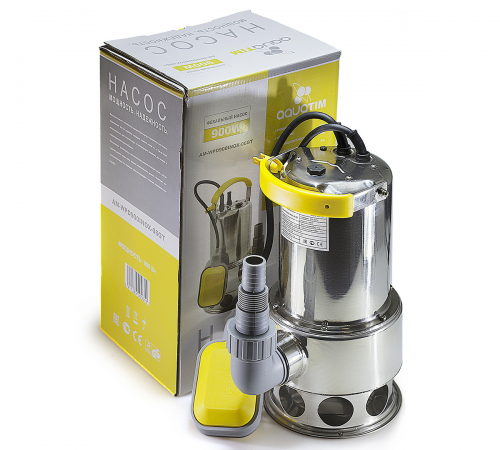 Фекальный насос.. 900INOX - 06 GT  с нерж.корпус  ТИМ