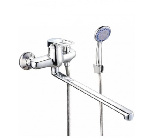 Смеситель для ванны однорук. дл. нос 40 карт. TSB 942перек. с боку