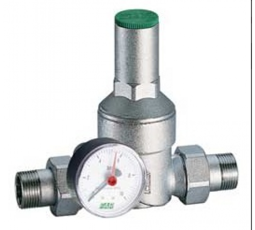 Редуктор  давления (с манометром) 1/2 ш/ш  FAP    (12шт)