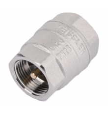 Обратный клапан...1 1/2"   никелированный  ZEISSLER (12/1)