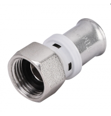 Пресс муфта 16 * 1/2 F накид. гайкой под плоскую прокл. Тим (240/30)никель