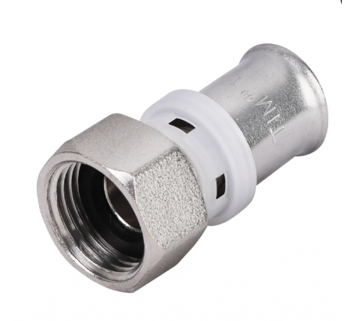 Пресс муфта 16 * 1/2 F накид. гайкой под плоскую прокл. Тим (240/30)никель