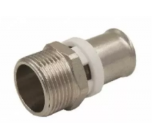 Пресс муфта 20*3/4ш (200/25) никель Тим