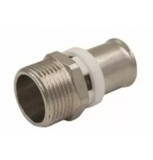 Пресс муфта 20*3/4ш (200/25) никель Тим