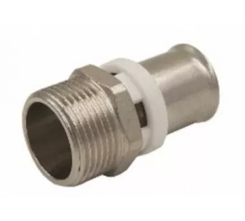 Пресс муфта 20*3/4ш (200/25) никель Тим