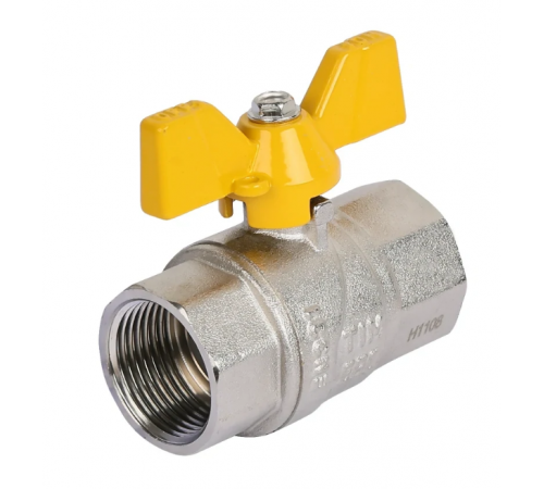 Кран шар. для Газа 3/4 г/г бабочка TIM (60/15)