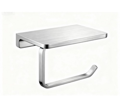 Бумагодержатель с полкой ( сатин) 9503 ST (20шт) Chrome по доступной цене.
