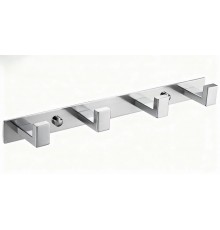 Планка для полотенец  с 4-я крючками (сатин) 9604ST KERN (20шт)