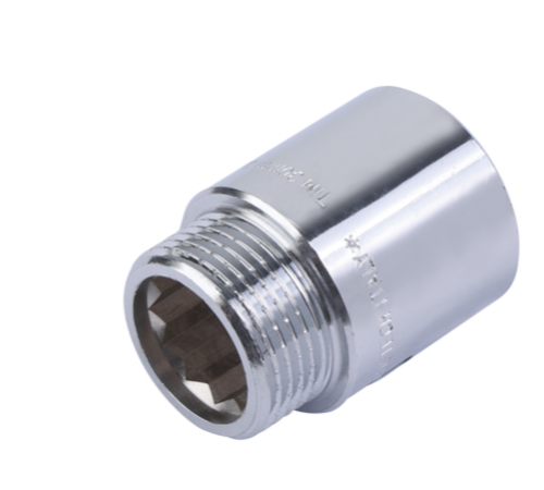 Удлинитель. перех. (Метрический)  1/2*М22 хром ТIM (220/10)