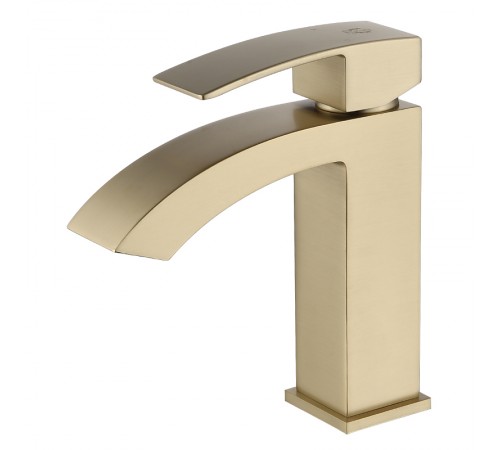 Смеситель для раковины 1065 matt gold  Kern (15 шт)